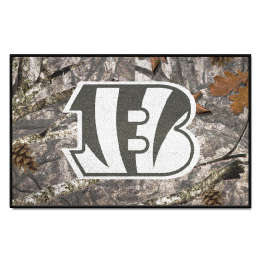 Cincinnati Bengals Camo Starter Mat Accent Rug - 19in. x 30in. - Cincinnati Bengals