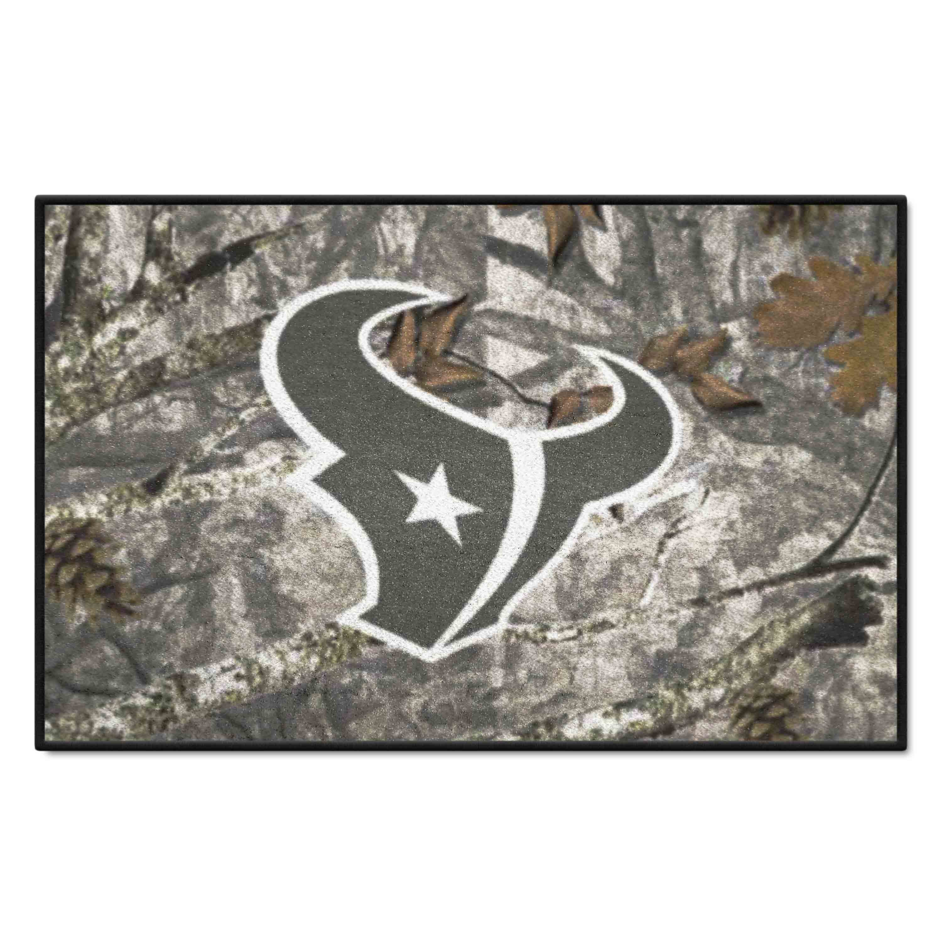 Houston Texans Camo Starter Mat Accent Rug - 19in. x 30in. - Houston Texans