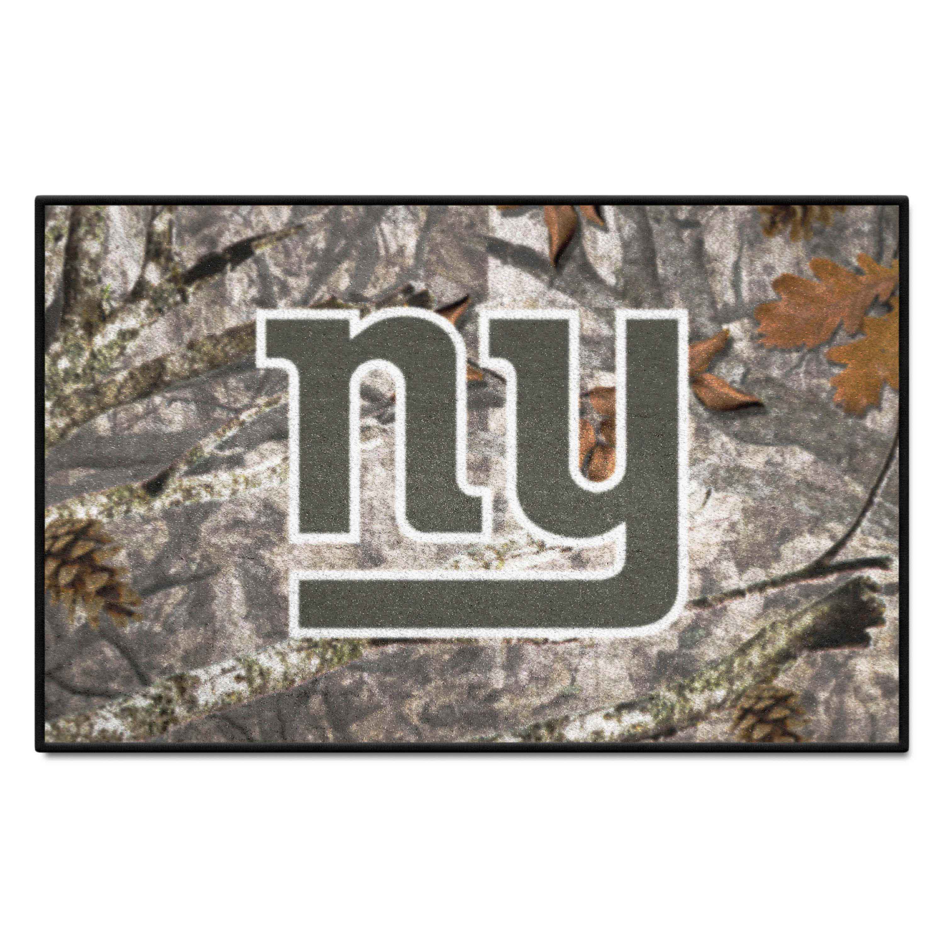 New York Giants Camo Starter Mat Accent Rug - 19in. x 30in.