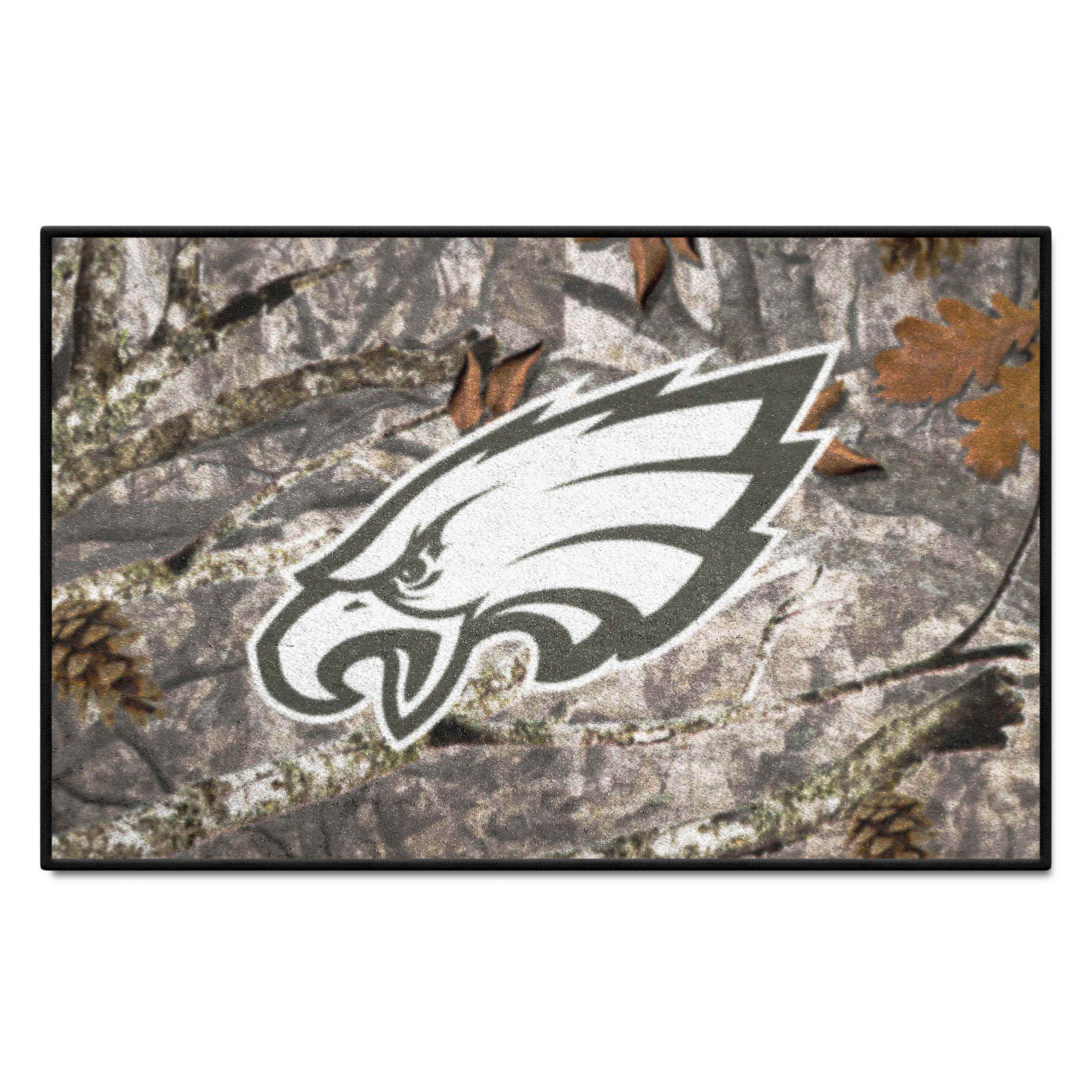 Philadelphia Eagles Camo Starter Mat Accent Rug - 19in. x 30in.