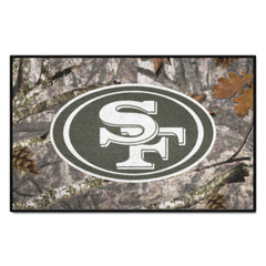 San Francisco 49ers Camo Starter Mat Accent Rug - 19in. x 30in.