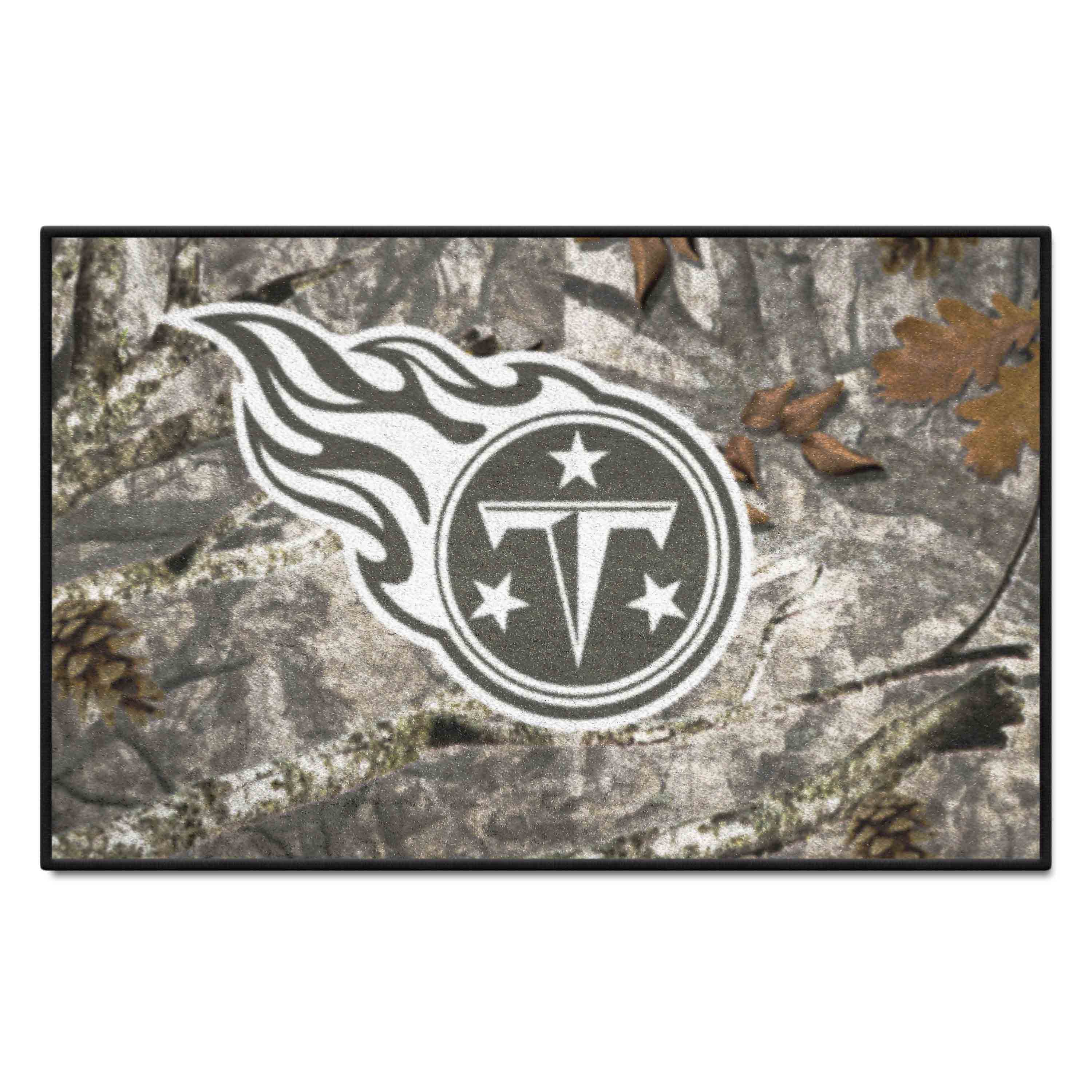 Tennessee Titans Camo Starter Mat Accent Rug - 19in. x 30in.