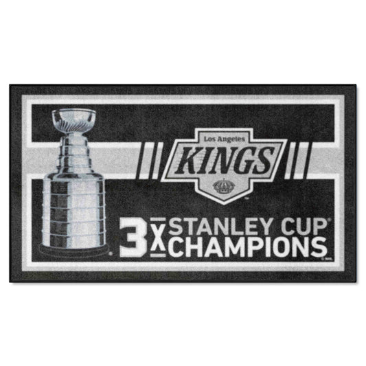 Los Angeles Kings Dynasty 3ft. x 5ft. Plush Area Rug