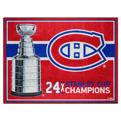 Montreal Canadiens Dynasty 8ft. x 10ft. Plush Area Rug