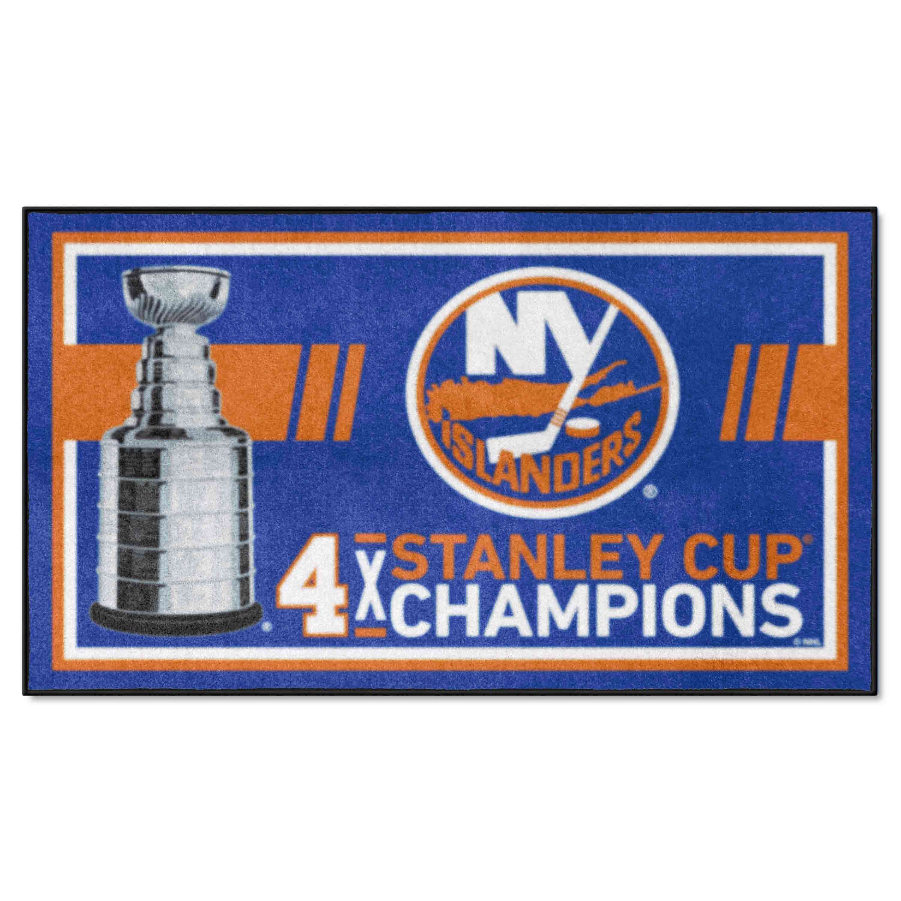 New York Islanders Dynasty 3ft. x 5ft. Plush Area Rug - New York Islanders