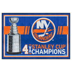 New York Islanders Dynasty 5ft. x 8ft. Plush Area Rug - New York Islanders