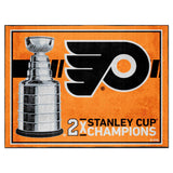 Philadelphia Flyers Dynasty 8ft. x 10ft. Plush Area Rug