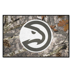 Atlanta Hawks Camo Starter Mat Accent Rug - 19in. x 30in. - Atlanta Hawks