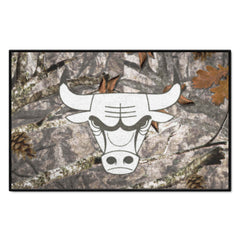 Chicago Bulls Camo Starter Mat Accent Rug - 19in. x 30in. - Chicago Bulls