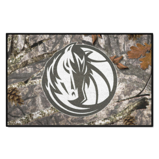 Dallas Mavericks Camo Starter Mat Accent Rug - 19in. x 30in.