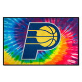 Indiana Pacers Tie Dye Starter Mat Accent Rug - 19in. x 30in. - Indiana Pacers