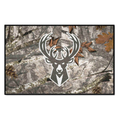 Milwaukee Bucks Camo Starter Mat Accent Rug - 19in. x 30in.