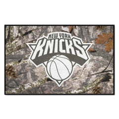 New York Knicks Camo Starter Mat Accent Rug - 19in. x 30in. - New York Knicks