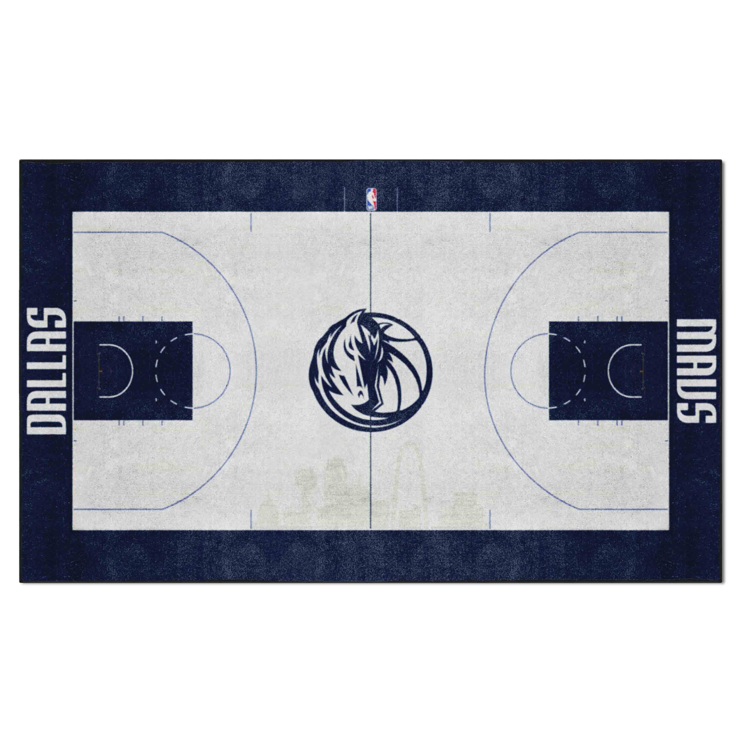 Dallas Mavericks 6 ft. x 10 ft. Plush Area Rug