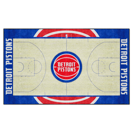 Detroit Pistons 6 ft. x 10 ft. Plush Area Rug