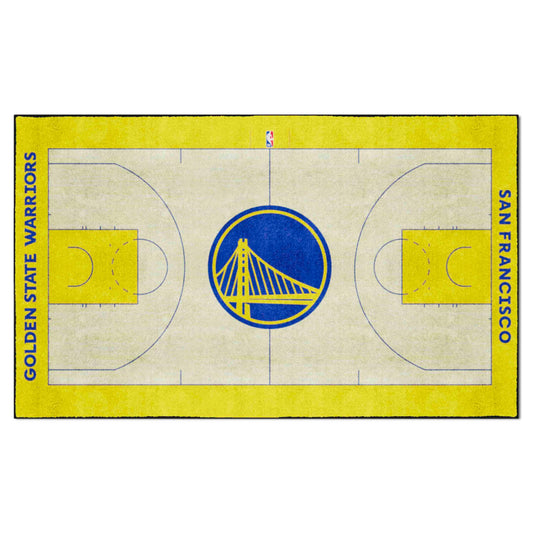 Golden State Warriors 6 ft. x 10 ft. Plush Area Rug