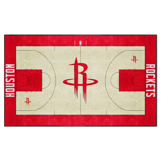 Houston Rockets 6 ft. x 10 ft. Plush Area Rug