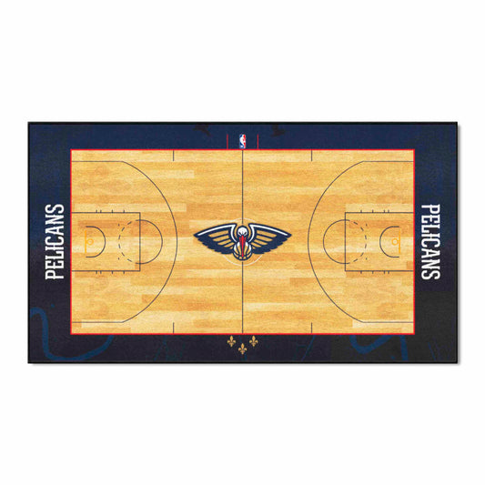 New Orleans Pelicans 6 ft. x 10 ft. Plush Area Rug