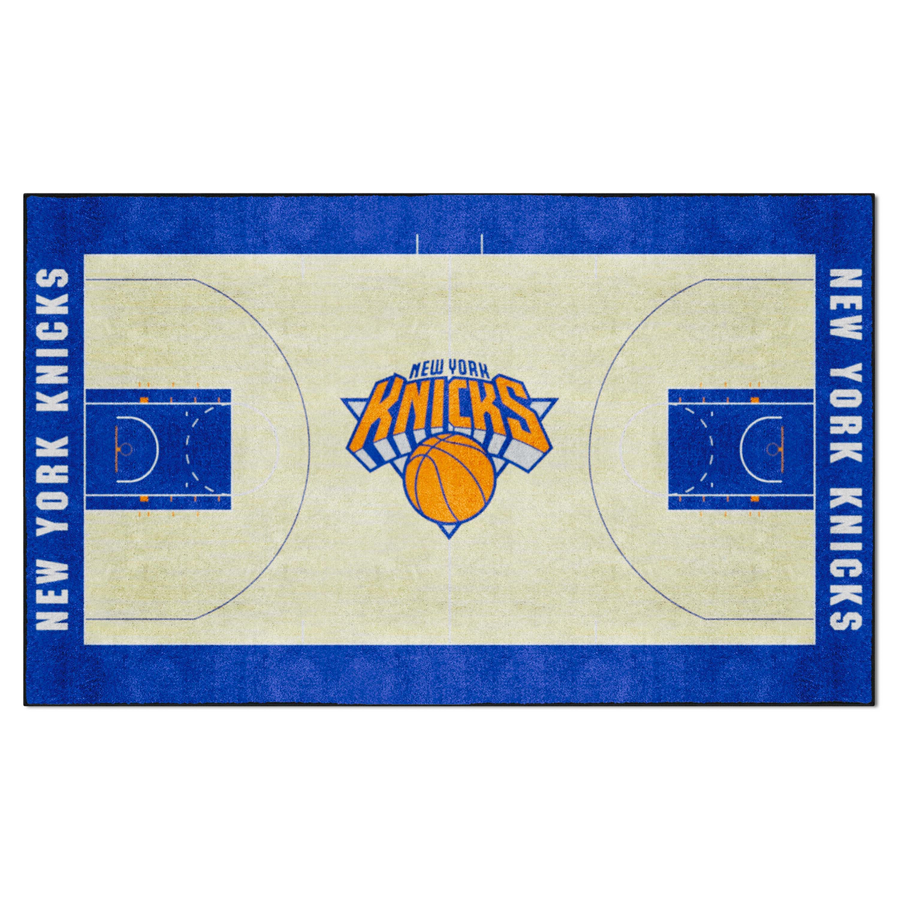 New York Knicks 6 ft. x 10 ft. Plush Area Rug