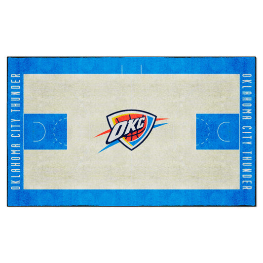 Oklahoma City Thunder 6 ft. x 10 ft. Plush Area Rug - Oklahoma City Thunder