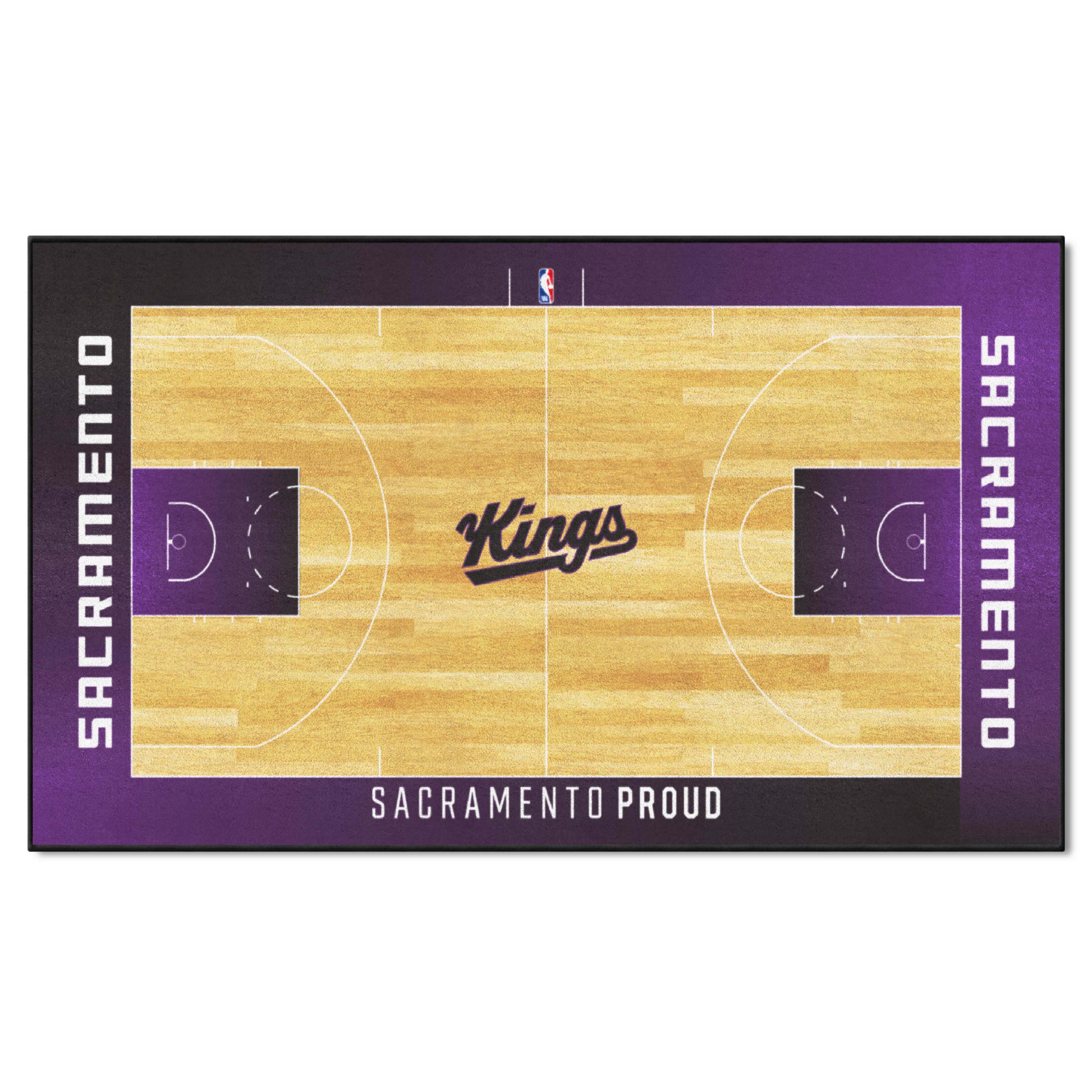 Sacramento Kings 6 ft. x 10 ft. Plush Area Rug