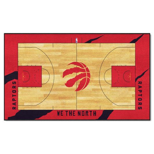 Toronto Raptors 6 ft. x 10 ft. Plush Area Rug