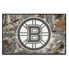 Boston Bruins Camo Starter Mat Accent Rug - 19in. x 30in. - Boston Bruins