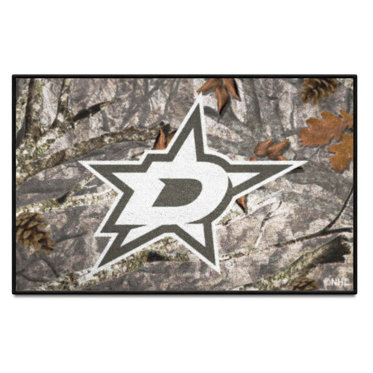 Dallas Stars Camo Starter Mat Accent Rug - 19in. x 30in. - Dallas Stars