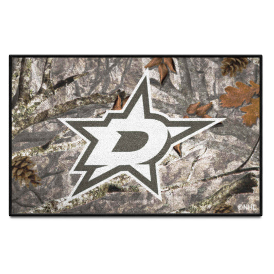 Dallas Stars Camo Starter Mat Accent Rug - 19in. x 30in.