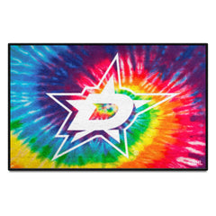 Dallas Stars Tie Dye Starter Mat Accent Rug - 19in. x 30in. - Dallas Stars