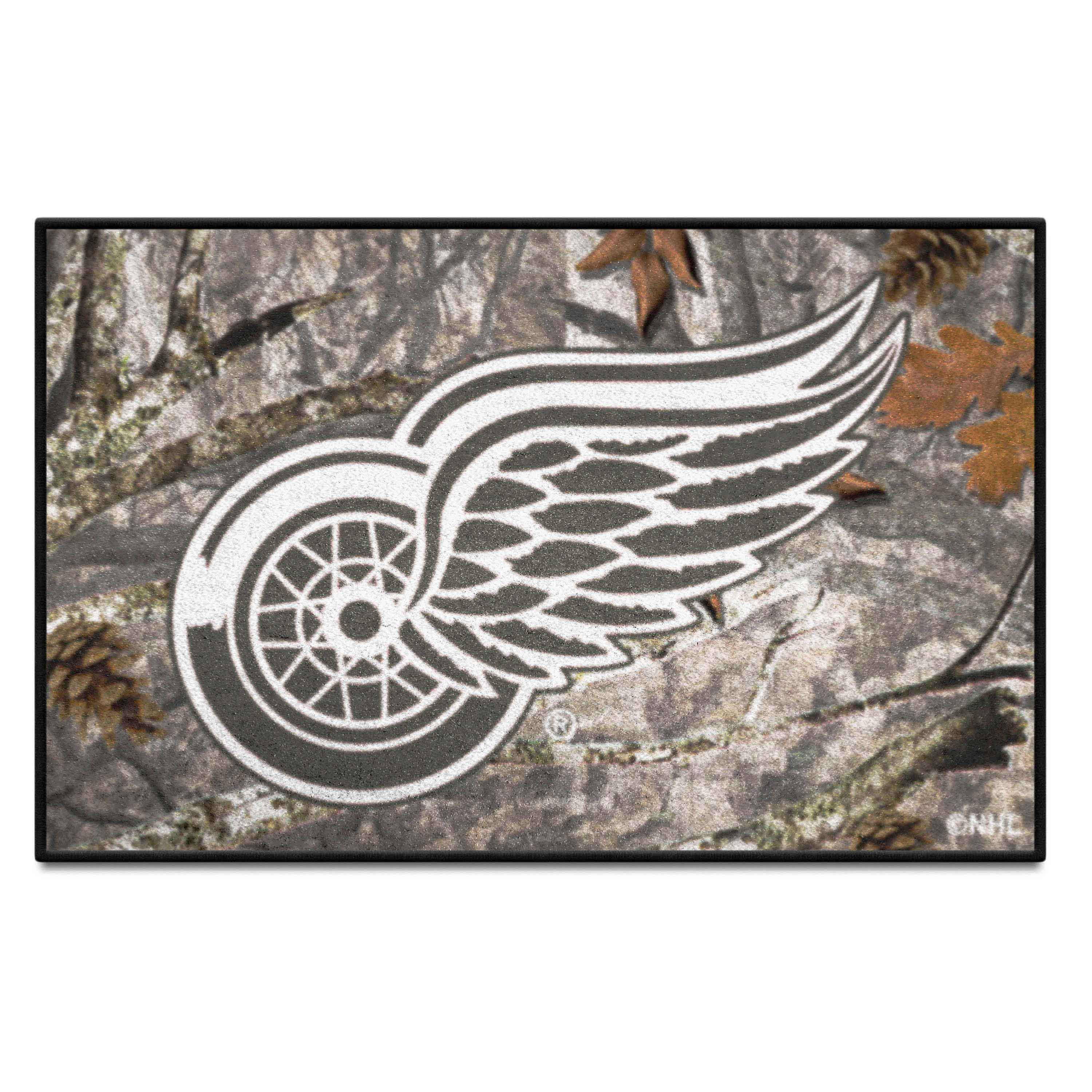 Detroit Red Wings Camo Starter Mat Accent Rug - 19in. x 30in.