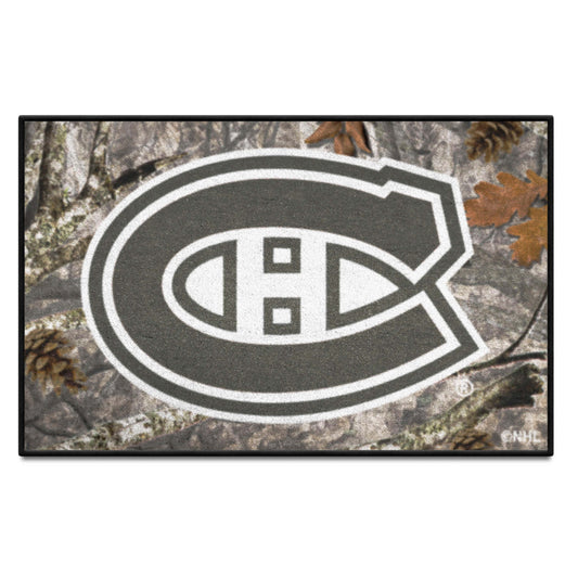 Montreal Canadiens Camo Starter Mat Accent Rug - 19in. x 30in. - Montreal Canadiens