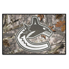 Vancouver Canucks Camo Starter Mat Accent Rug - 19in. x 30in.