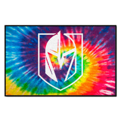 Vegas Golden Knights Golden Knights Tie Dye Starter Mat Accent Rug - 19in. x 30in.