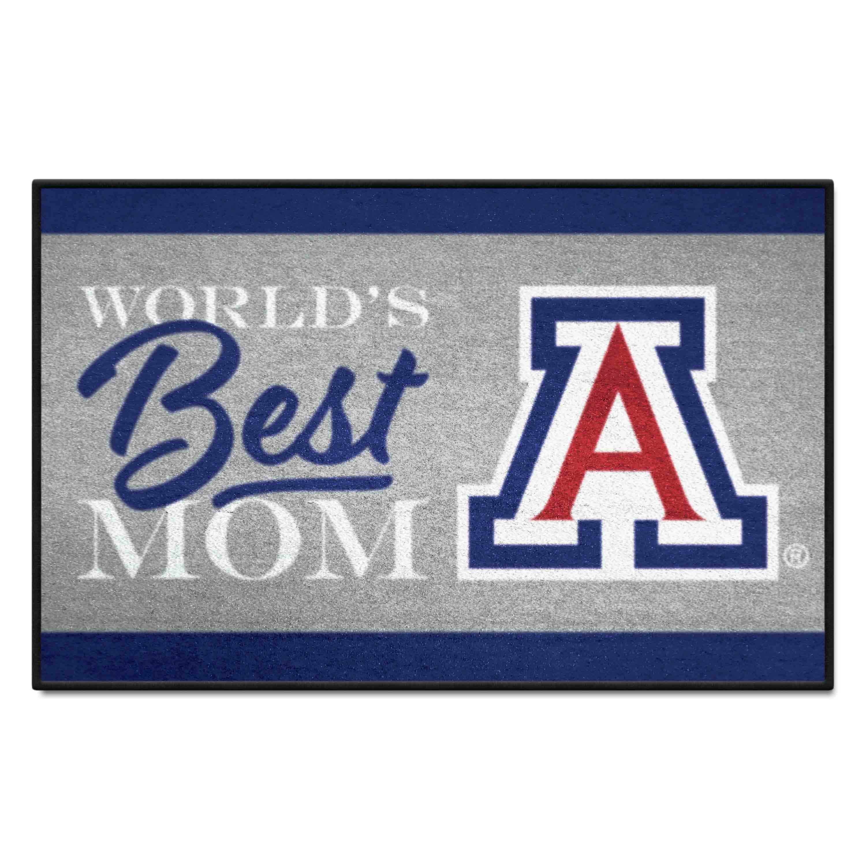 Arizona Wildcats World's Best Mom Starter Mat Accent Rug - 19in. x 30in.