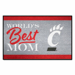 Cincinnati Bearcats World's Best Mom Starter Mat Accent Rug - 19in. x 30in.