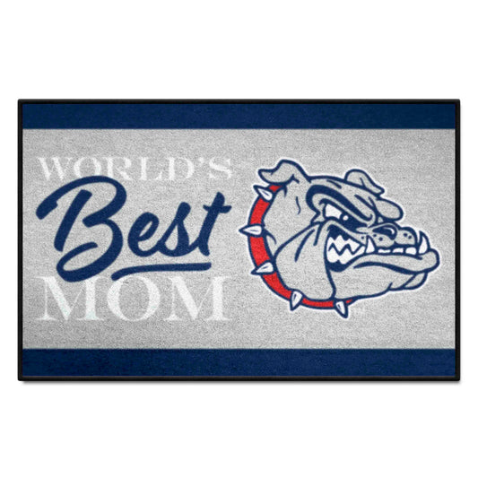 Gonzaga Bulldogs World's Best Mom Starter Mat Accent Rug - 19in. x 30in.