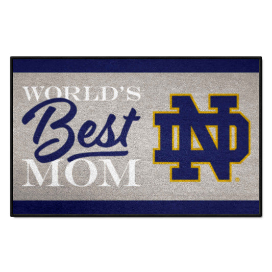 Notre Dame Fighting Irish Starter Mat Accent Rug - 19in. x 30in.