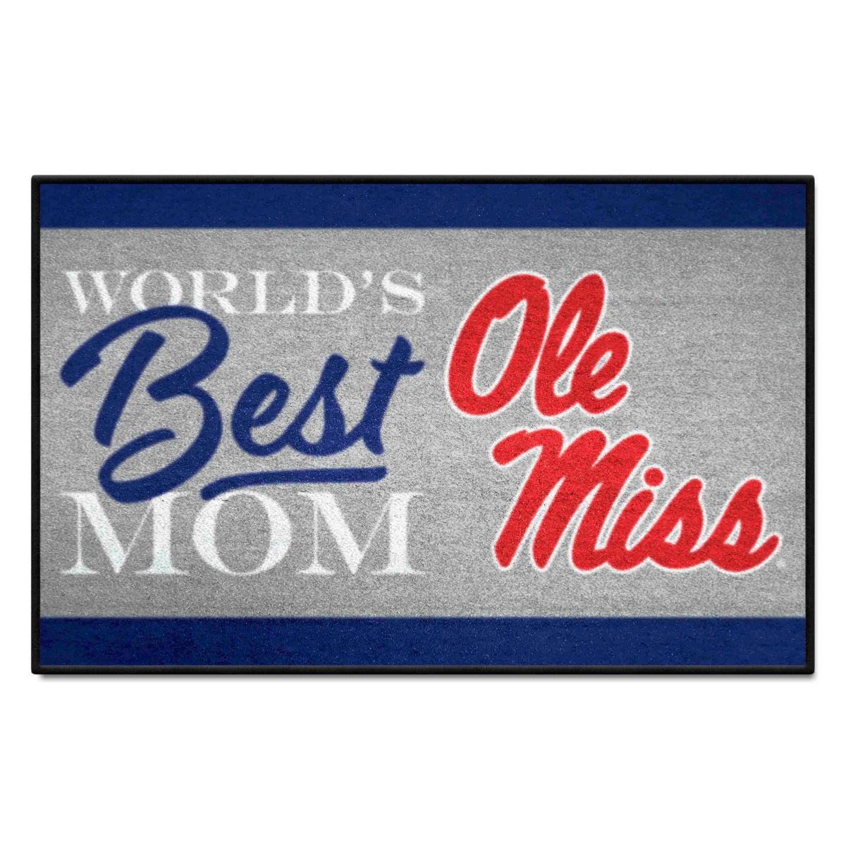 Ole Miss Rebels World's Best Mom Starter Mat Accent Rug - 19in. x 30in. - Ole Miss