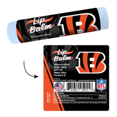 Cincinnati Bengals Smooth Mint SPF 15 Lip Balm - Cincinnati Bengals