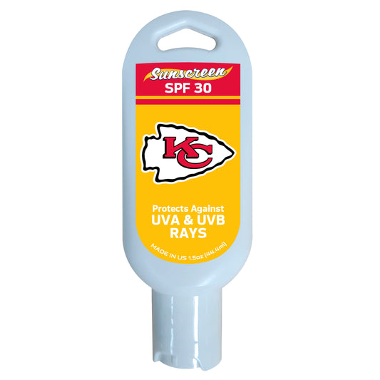 Kansas City Chiefs 1.5oz SPF 30 Sunscreen