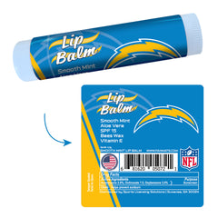 Los Angeles Chargers Smooth Mint SPF 15 Lip Balm