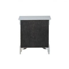 24" Platinum Two Drawers Nightstand