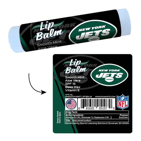 New York Jets Smooth Mint SPF 15 Lip Balm - New York Jets