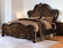 Dark Brown Queen Bed Frame