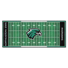 Northeastern State Riverhawks Field Runner Mat - 30in. x 72in.