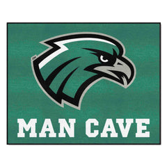 Northeastern State Riverhawks Man Cave All-Star Rug - 34 in. x 42.5 in. - Northeastern State