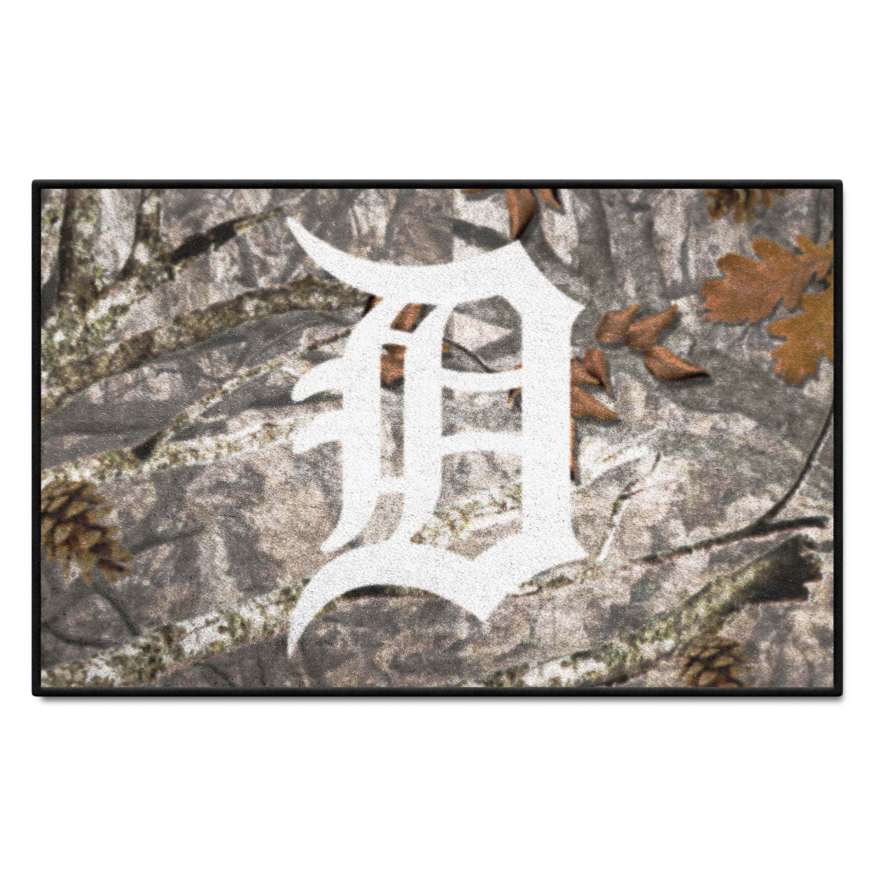 Detroit Tigers Camo Starter Mat Accent Rug - 19in. x 30in.