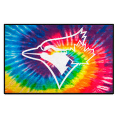 Toronto Blue Jays Tie Dye Starter Mat Accent Rug - 19in. x 30in.