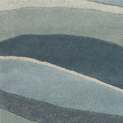 8' X 10' 6 Wool Ocean Area Rug